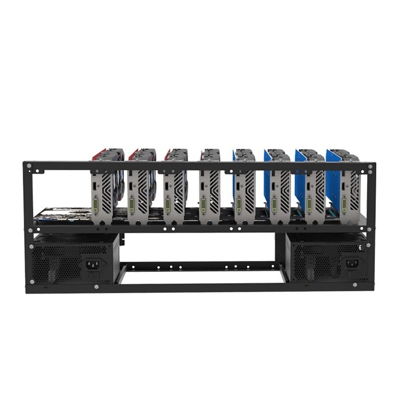 12 GPU Mining Rig Frame Open A - 12 Gpu Open Air Frame Case recensie en prijs